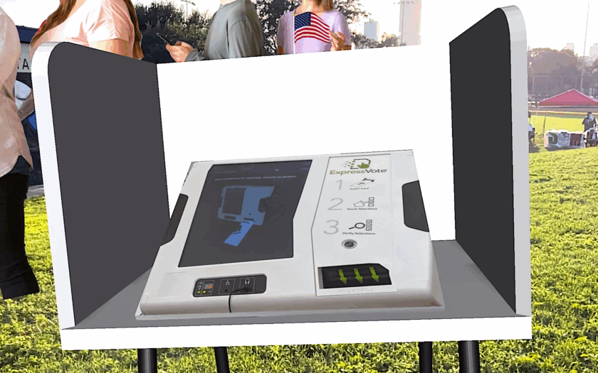 Digital 3D Entity of the Travis Polling Machine by Logan Smith