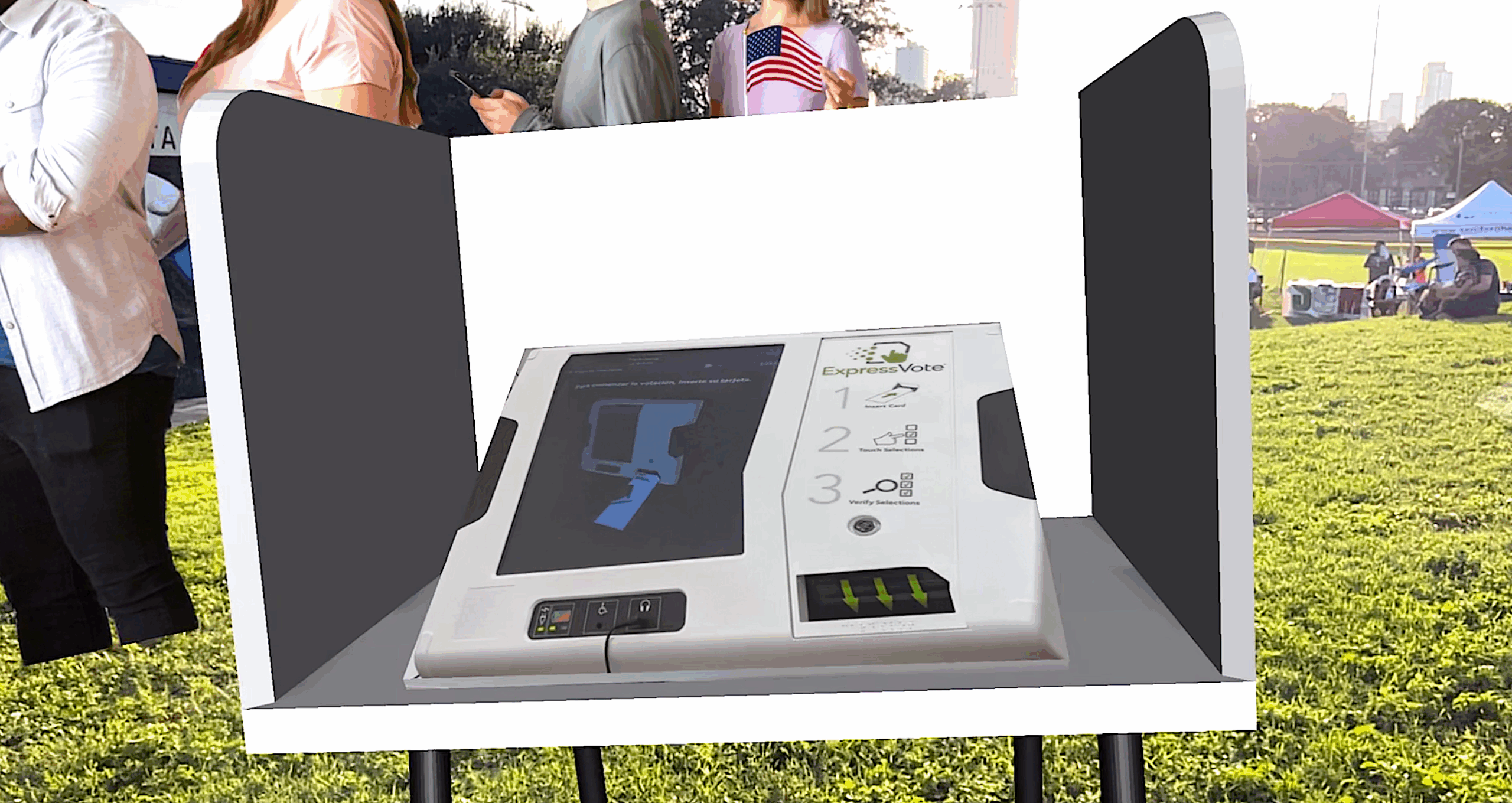 Digital 3D Entity of the Travis Polling Machine by Logan Smith